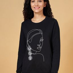 Honey by Pantaloons Graphic Printed Cotton Pullover Sweatshirt-picture-11