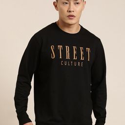 Metronaut Men Typography Printed Pullover Sweatshirt-picture-10