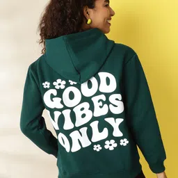 Freehand by The Indian Garage Co Hooded Typography Printed Regular Sweatshirt-image-50