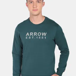 Arrow Sport Men Brand Logo Printed Pullover Sweatshirt-picture-3