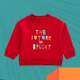 mothercare Girls Red Printed Sweatshirt-picture-30