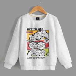 CODEZ Boys Graphic Printed Sweatshirt image 1