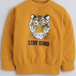 AWW HUNNIE Kids Graphic Printed Round Neck Long Sleeves Cotton Pullover Sweatshirt-image-79