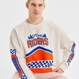 Trendyol Graphic Printed Pullover Sweatshirt-picture-8