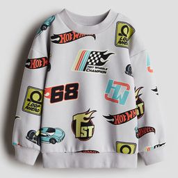 H&M Oversized Printed Sweatshirt-image-87