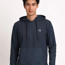Turtle Long Sleeves Hooded Pullover Sweatshirt-image-2