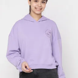 Lil Tomatoes Girls Hooded Long Sleeve Pullover Sweatshirt-image-12