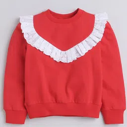 AWW HUNNIE Girls Round Neck Cotton Pullover-image-87