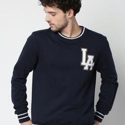 R&B Typography Printed Cotton Pullover Sweatshirt-picture-28