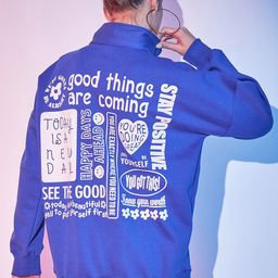 STREET 9 Typography Printed Pure Cotton Fleece Pullover-picture-14