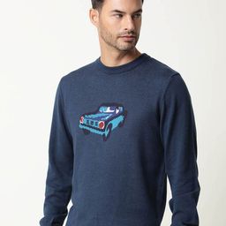 RARE RABBIT Men Carr Slim Fit Sweatshirt-picture-57