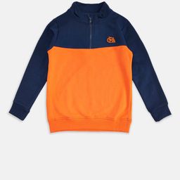 Pantaloons Junior Boys Colourblocked Cotton Sweatshirt-image-44