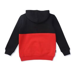 Gini and Jony Boys Black Colourblocked Sweatshirt-image-23