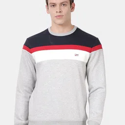 t-base Colourblocked Long Sleeves Pullover-picture-57