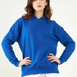 Strong And Brave Hooded Cotton Sweatshirt-picture-17