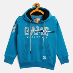 Duke Boys Typography Printed Hooded Fleece Sweatshirt-7