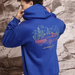 KETCH Printed Hooded Sweatshirt-image-92