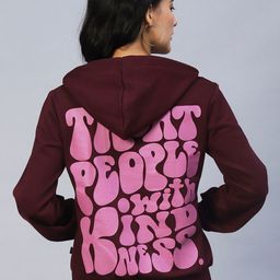 Rigo Typography Printed Hooded Fleece Sweatshirt-picture-16