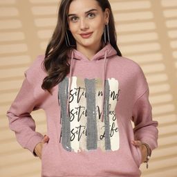 Juelle Women Winterwear Printed Hooded Pullover Sweatshirt-image-46