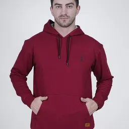 Polo Plus Men Printed Hooded Sweatshirt-picture-26