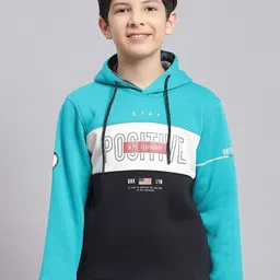 Monte Carlo Boys Typography Printed Hooded Pullover Sweatshirt-picture-6