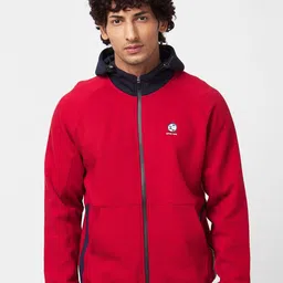 SPYKAR Cotton Hooded Front-Open Sweatshirt-image-37