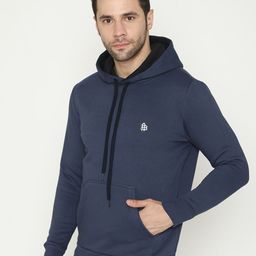 Bonjour Hooded Cotton Pullover Sweatshirt-image-21