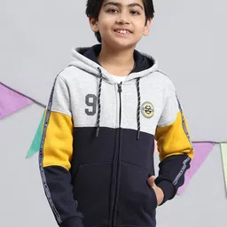 Monte Carlo Boys Colourblocked Hooded Sweatshirt-image-72