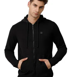 Voi Jeans Hooded Front-Open Sweatshirt-image-40