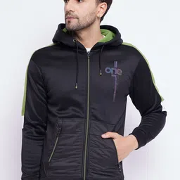 Duke Hooded Cotton Front Open Sweatshirt-picture-12