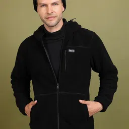 HIGHLANDER Mock Collar Front-Open Sweatshirt-picture-18