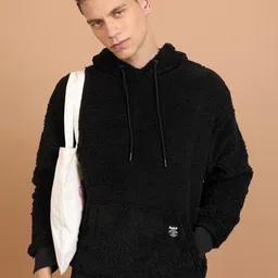 HIGHLANDER Self Design Hooded Sweatshirt-picture-17