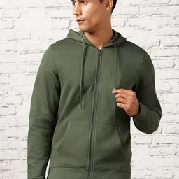 NOBERO Men Zipper Hooded Sweatshirt-picture-12