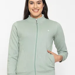 FEMEA Mock Collar Fleece Sweatshirt-picture-23