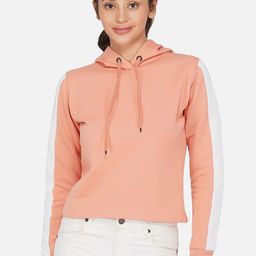 NEU LOOK FASHION Women Peach-Coloured Sweatshirt-image-36