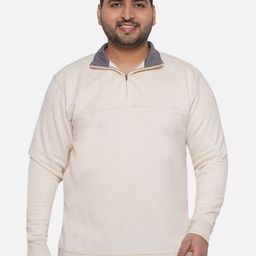 Santonio Mock Collar Pure Cotton Sweatshirt-picture-12