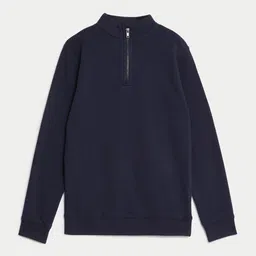Marks & Spencer Boys Mock Collar Sweatshirt-image-39