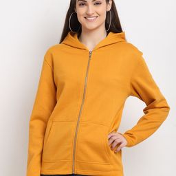 DOOR74 Women Orange Sweatshirt-image-134