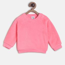 MINI KLUB Girls Pink Pullover Sweatshirt-image-81
