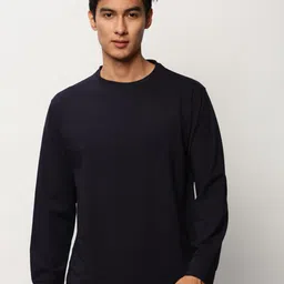 SHOWOFF Round Neck Cotton Pullover-image-81