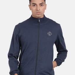 t-base Mock Collar Front Open Sweatshirt-picture-9