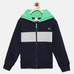 mackly Boys Hooded Front-Open Sweatshirt-7