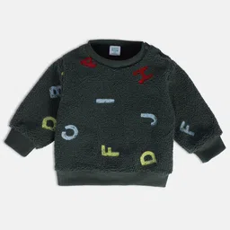 MINI KLUB Infant Boys Typography Printed Sweatshirt-picture-19