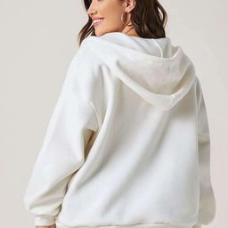 Kotty Hooded Front-Open Sweatshirt image 2
