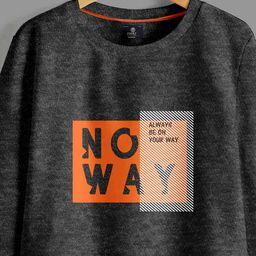 CODEZ Boys Typography Printed Sweatshirt image 3