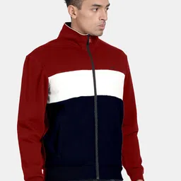 t-base Colourblocked Front-Open Sweatshirt image 5