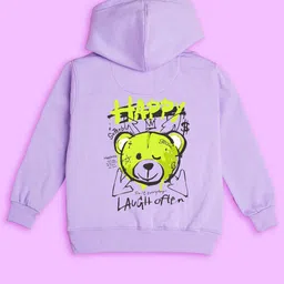 BAESD Kids Graphic Printed Hooded Long Sleeves Fleece Pullover Sweatshirt-image-93