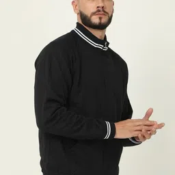 Plutus High Neck Front-Open Sweatshirt image 2