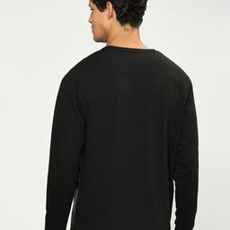 Pepe Jeans Abstract Printed Round Neck Pure Cotton Pullover image 4