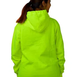 Divra Clothing Unisex Long Sleeves Fleece Hooded Pullover Sweatshirt image 3